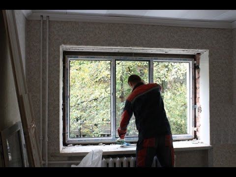 Ремонт установка и регулировка окон / дверей