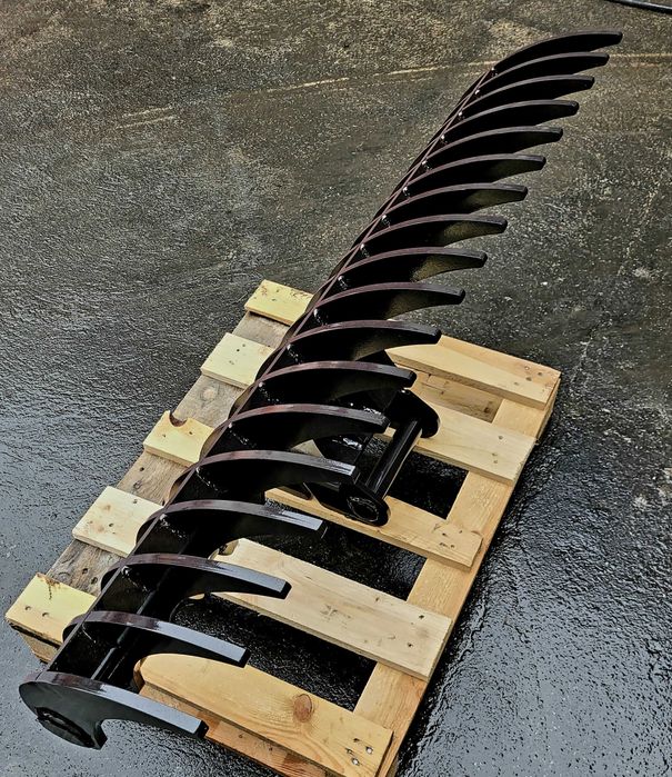 Grabie 120cm do mini koparki, pasuje na szybkozłącze ms03 ms01