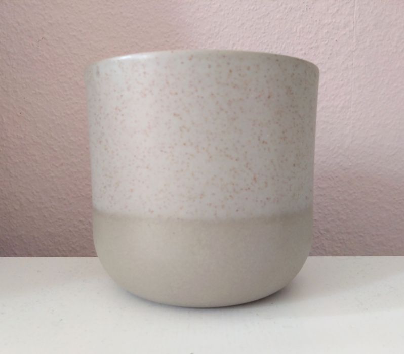 IKEA nowa osłonka doniczka ceramiczna Buskkaprifol