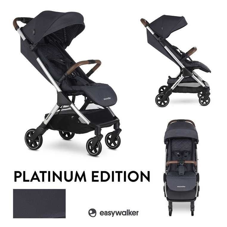Easywalker Jackey wózek spacerowy +torba transportowa+folia+kierownica