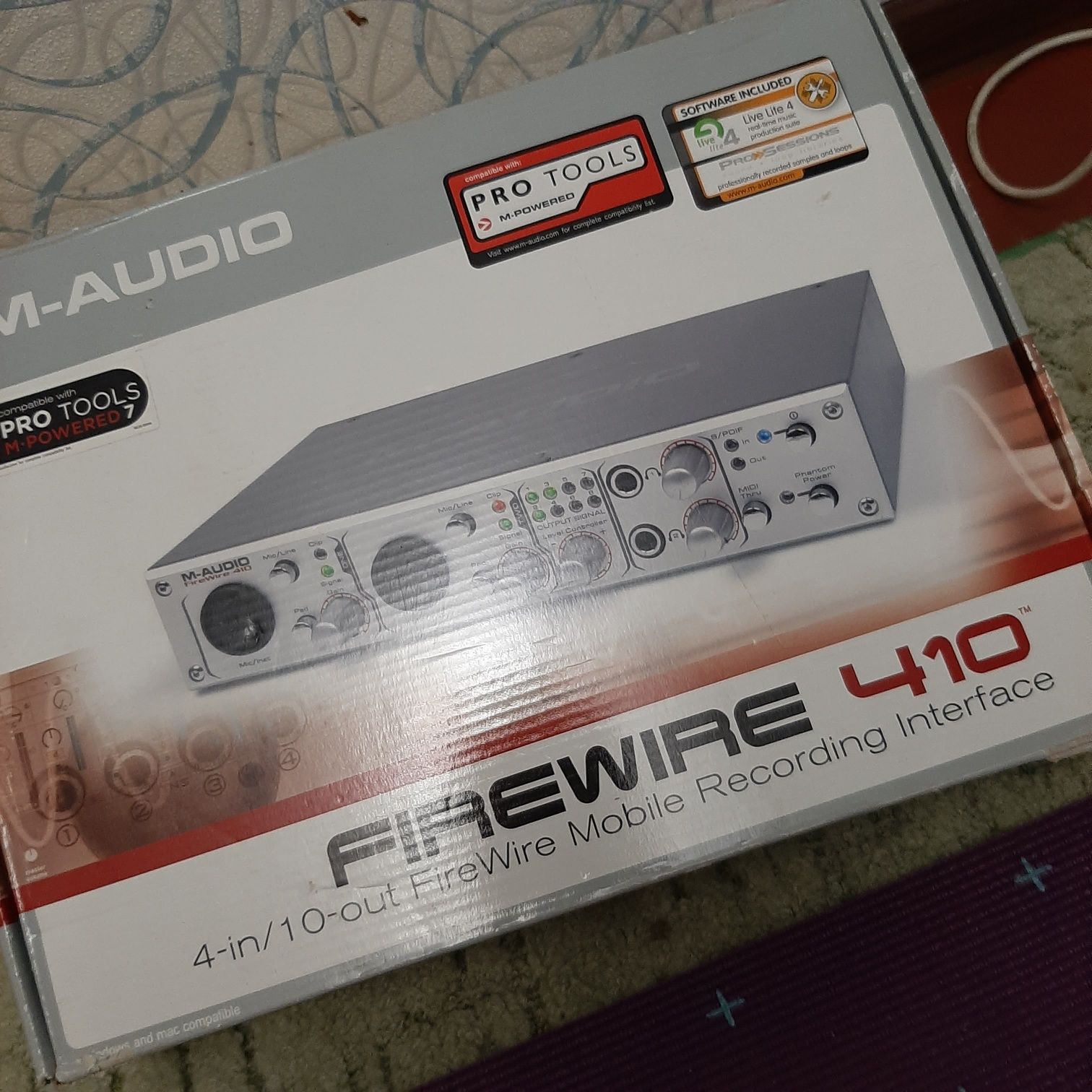 Звукова карта M-Audio, Firewire 410