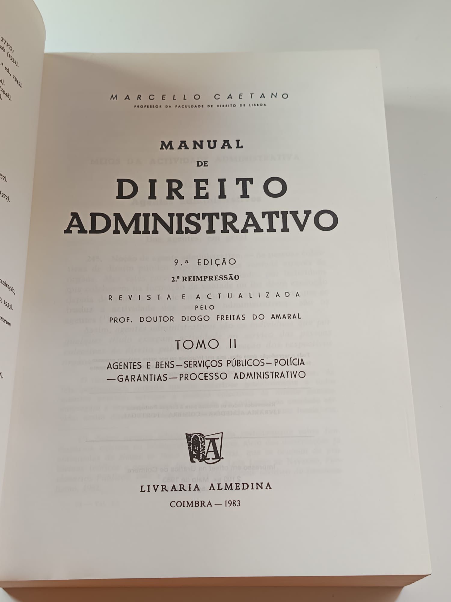 Direito administrativo I e II