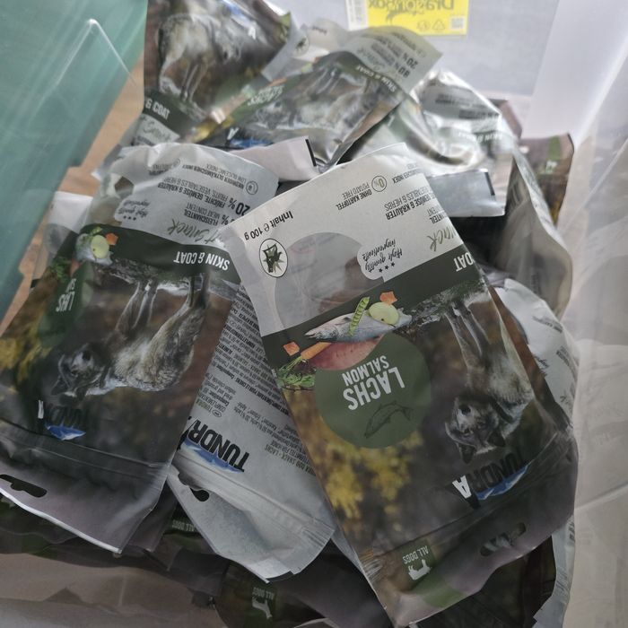 Przysmaki dla psa tundra łosoś 10szt