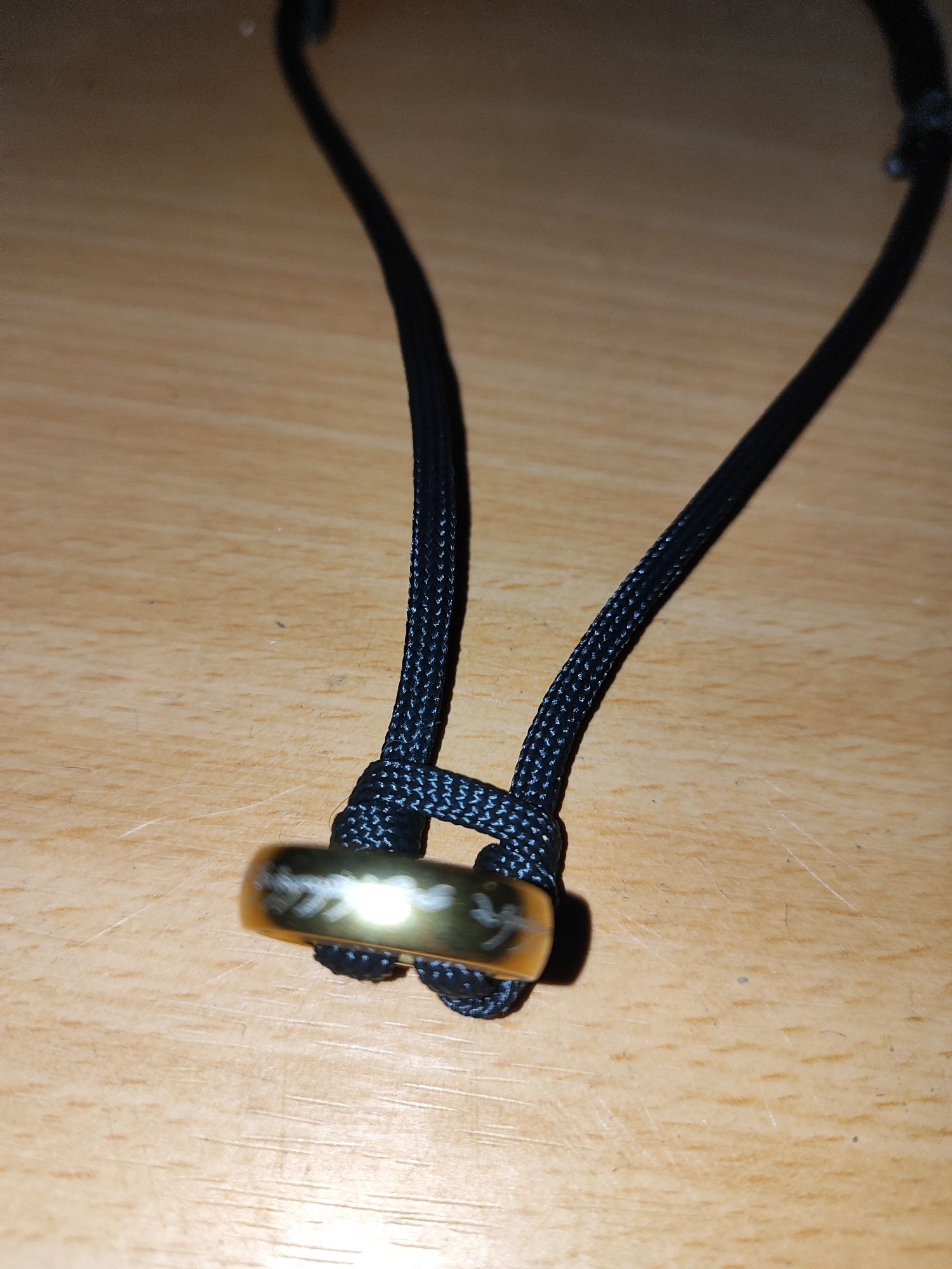 Colar com anel Lord of the Rings