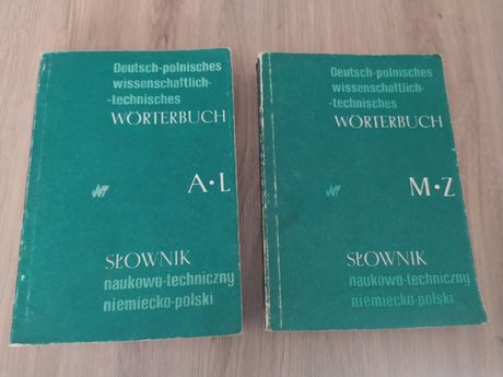 Słownik naukowo techniczny niemiecko-polski