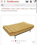 Sofá cama 3 lugares