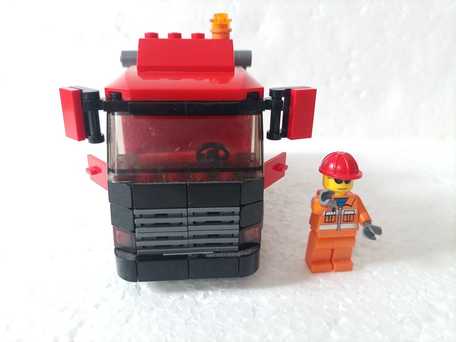 Klocki LEGO ciężarówka kontener śmieciarka