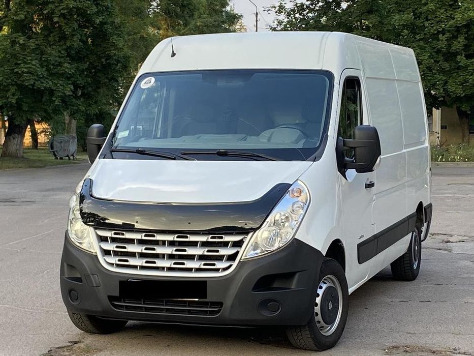 Renault Master 2010-2014 Дефлектор капота EuroCap