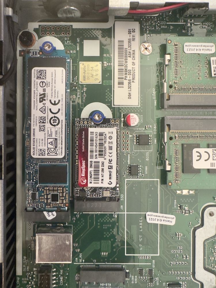 HP T630 8GB DDR4, 512GB SSD, Wi-FI, LAN, BT, oryg. zasilacz, podstawka