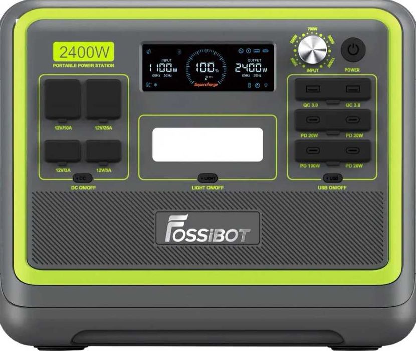 Зарядна станція Fossibot F2400 Green