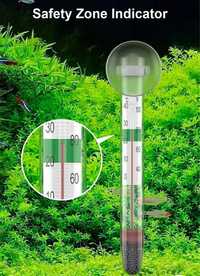 Термометр с присоской для аквариума акваріума стекло