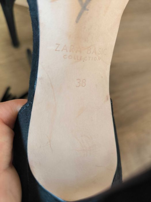 Стильні босоніжки Zara (38 розмір)