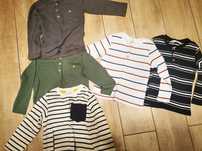 bluzki nowe Hansley H&M 5 szt nowe 92