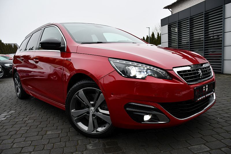 Peugeot 308 GT LINE! Kamera! Navi! Alcantara!LED! FULL OPCJA!Serwis ASO!Gwarancja!