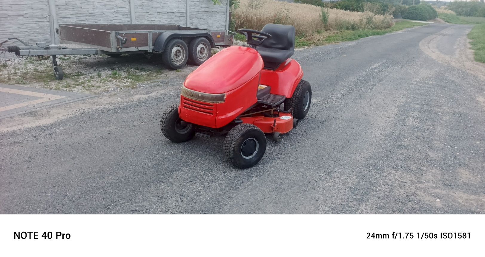 Traktorek kosiarka