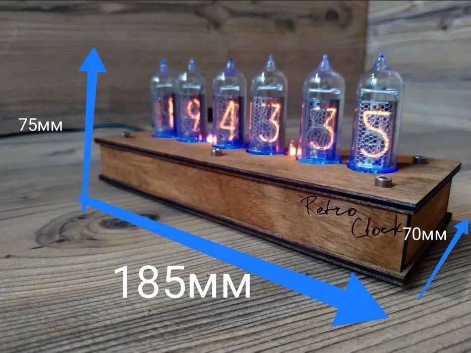 Ламповий годинник ІН-14 / ИН-14 / IN-14 Nixie Clock