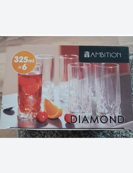 Szklanki Ambition Diamond, komplet 6 szt.