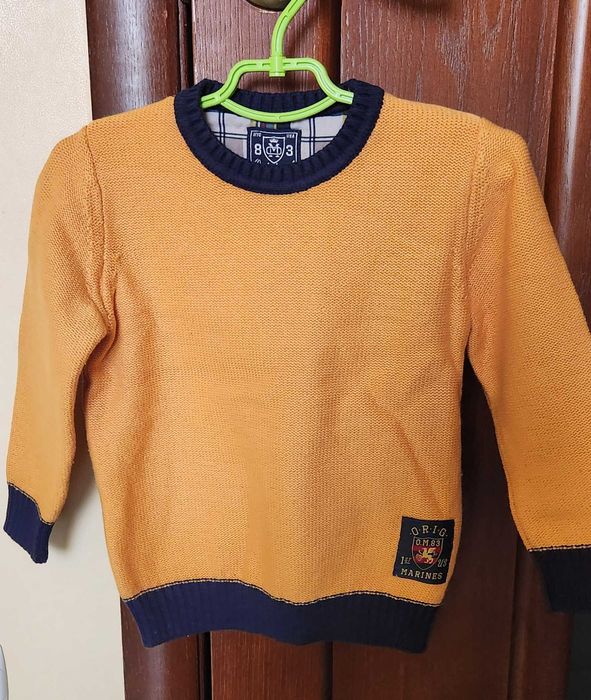 Теплий светрик Original marines. Розмір 4-5.