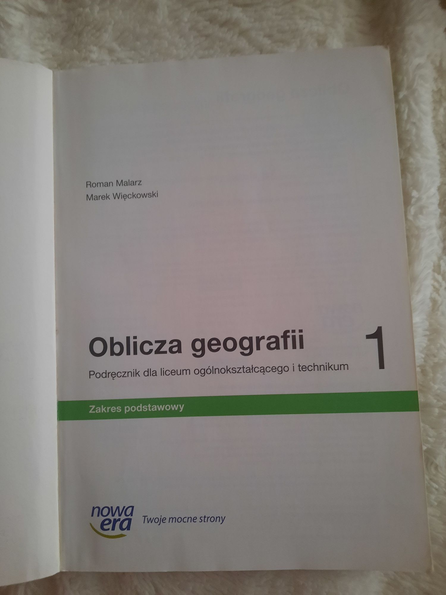 Podręcznik do geografii klasa 1