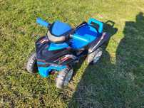 Quad jeździk sygnały świetlne i dźwiękowe