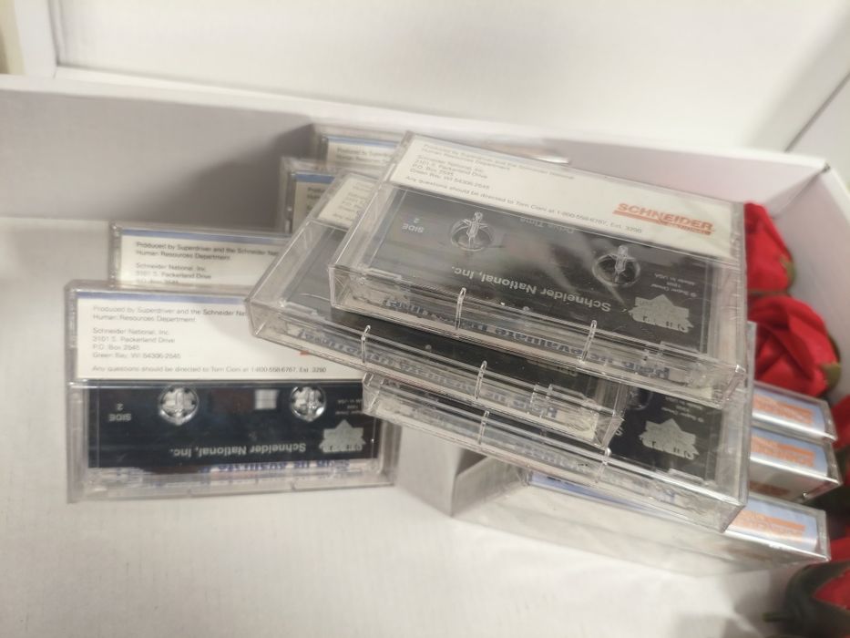 Аудио кассеты Made in USA для перезапису.