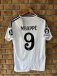 Biała koszulka piłkarska Adidas Real Madryt Domowa Madrid Mbappe #9