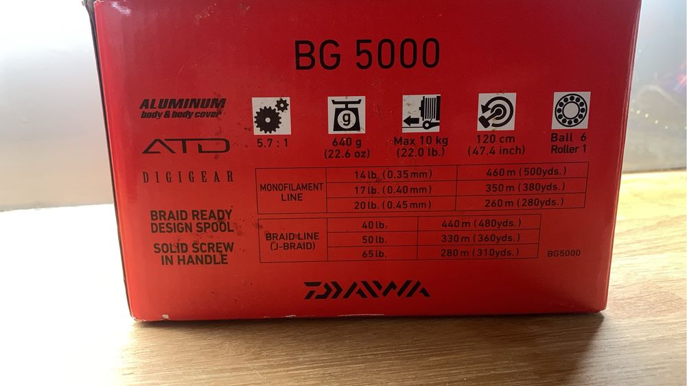 Kołowrotek Daiwa BG5000