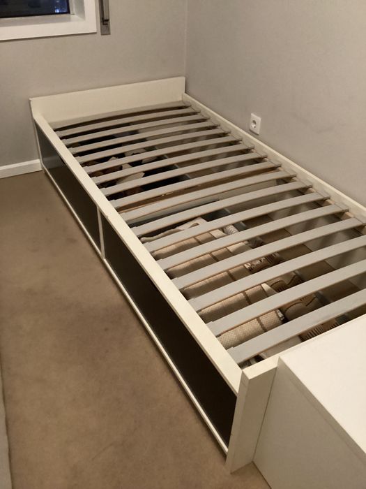 Cama solteiro e estrado IKEA
