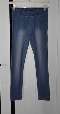 H&M spodnie treggins jak leggins 146