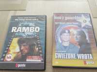 Rambo i Gwiezdne wrota DVD kolekcja Gazety Wyborczej