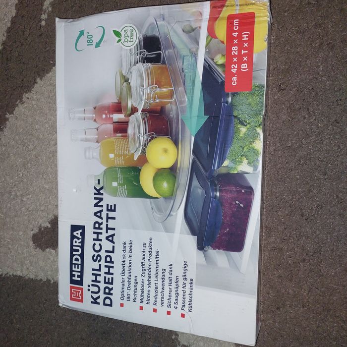 Поворотна підставка для холодильника