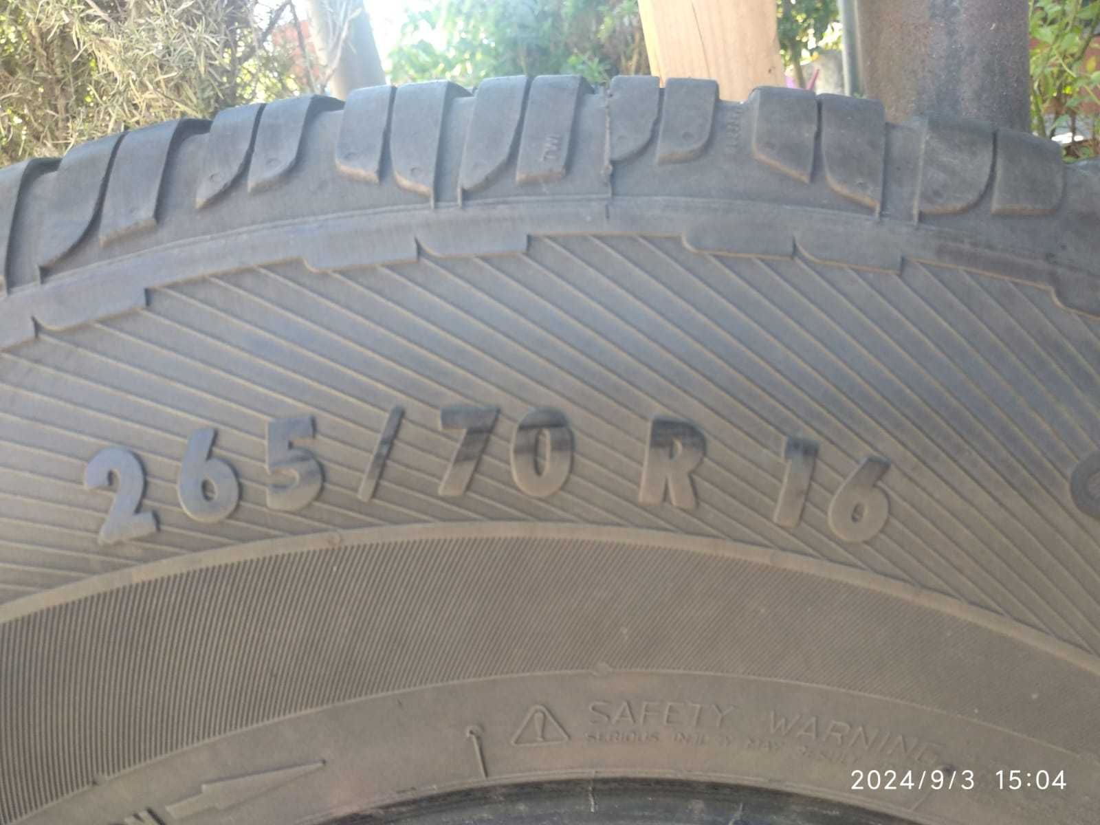 2 Pneus GeneralTire 265/70 R16