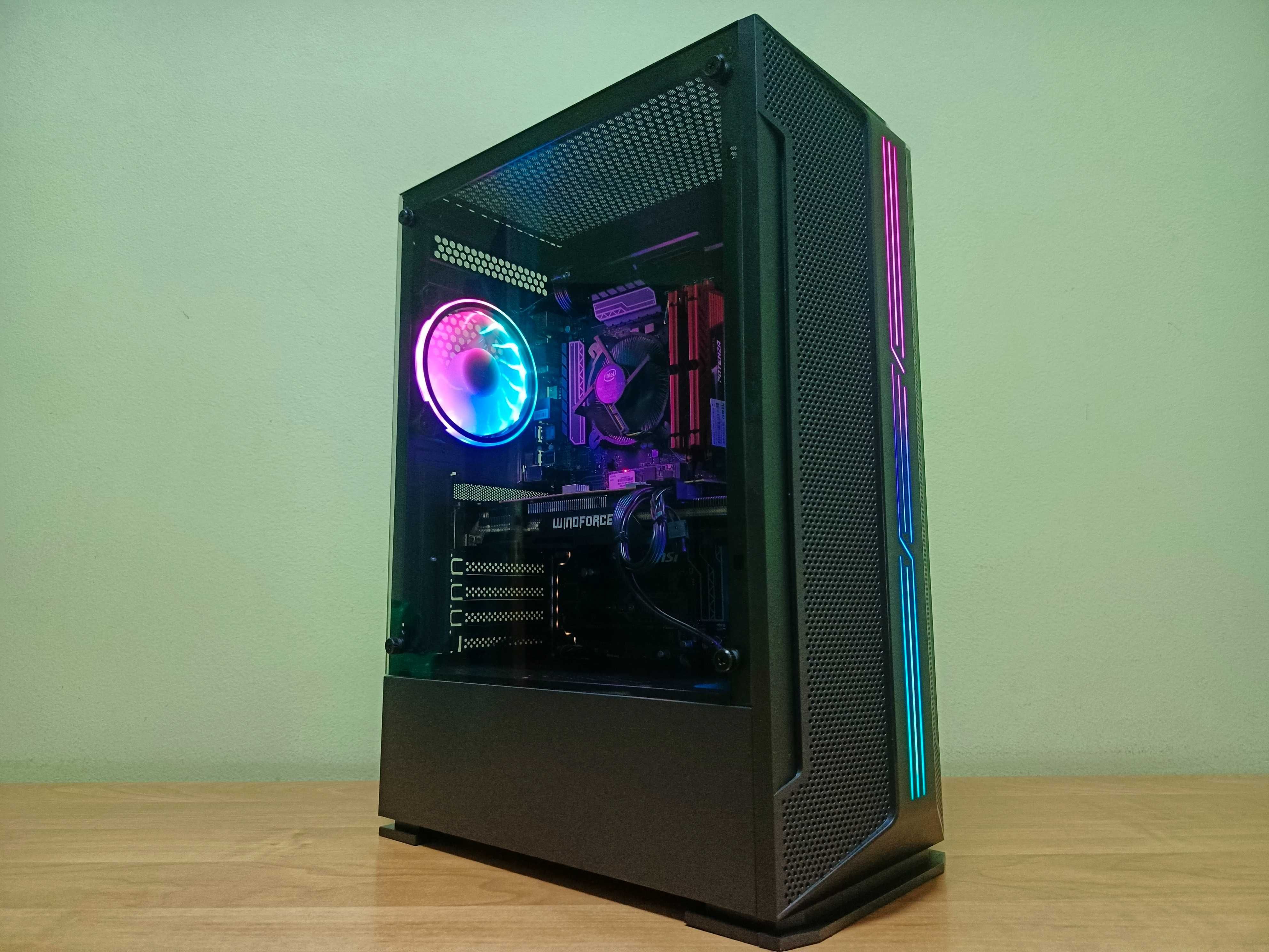 Игровой ПК Intel/s1151/i5-7600/GTX 970 4GB/16GB DDR4/2xSSD 370GB/600W