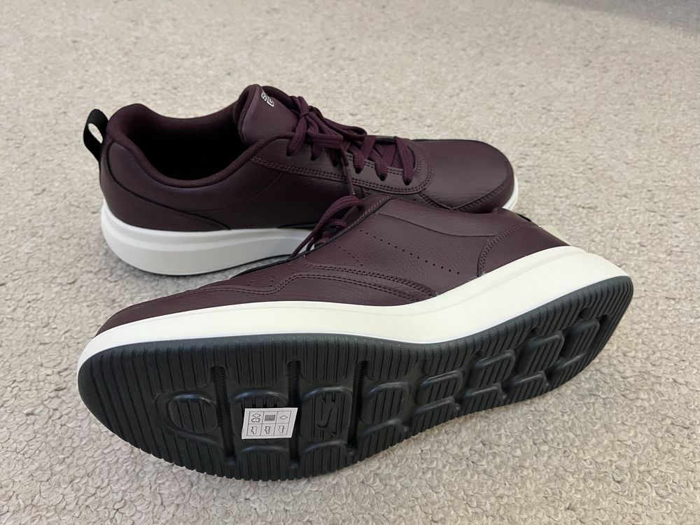 Кросівки Sketchers Go Walk 44.5 (US 11) бордові