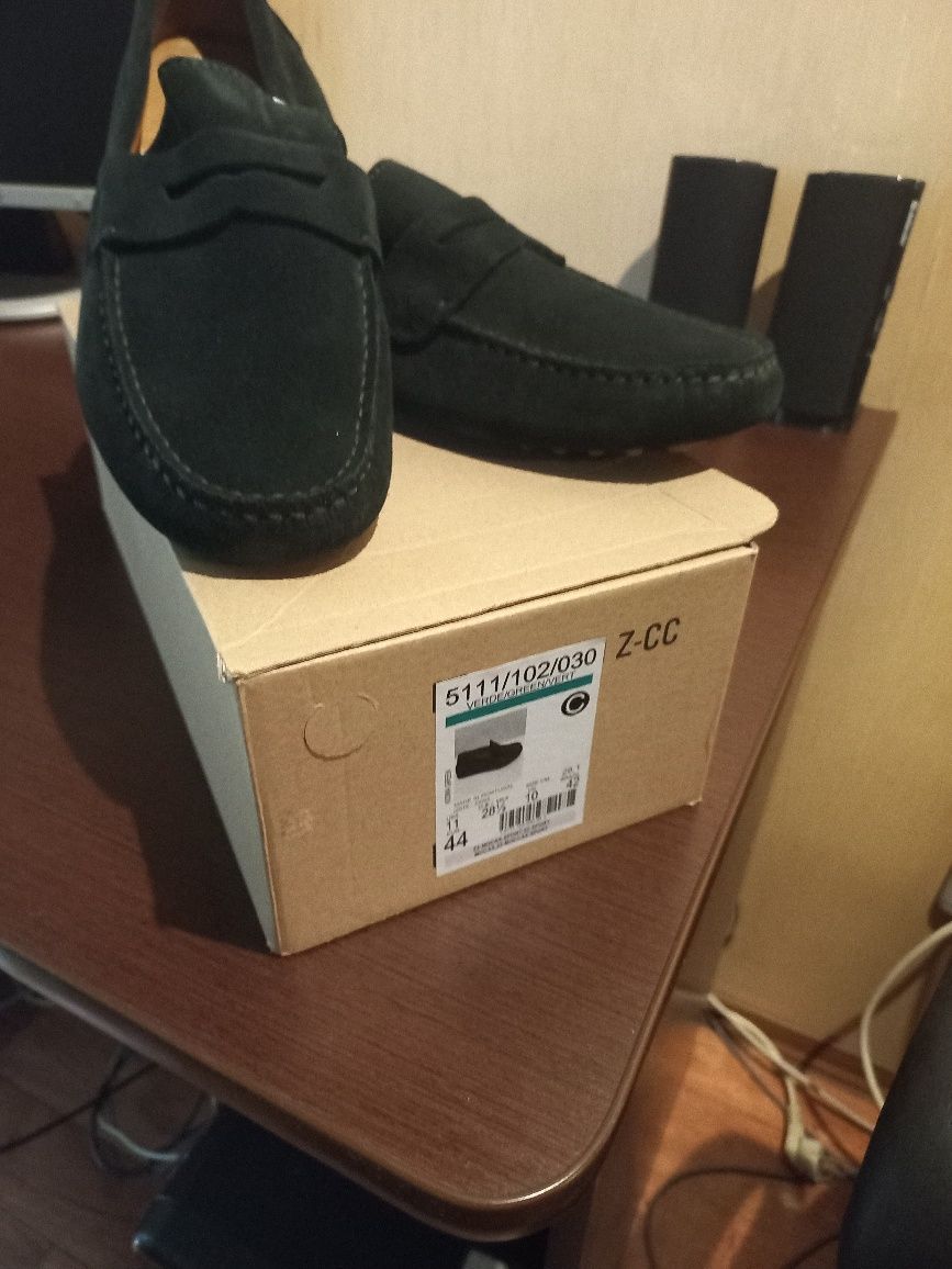 Замшевые мокасины ZARA MAN