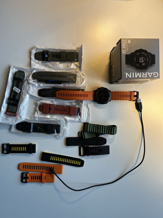 Zegarek sportowy Garmin Fenix 6X Pro czarny 51mm