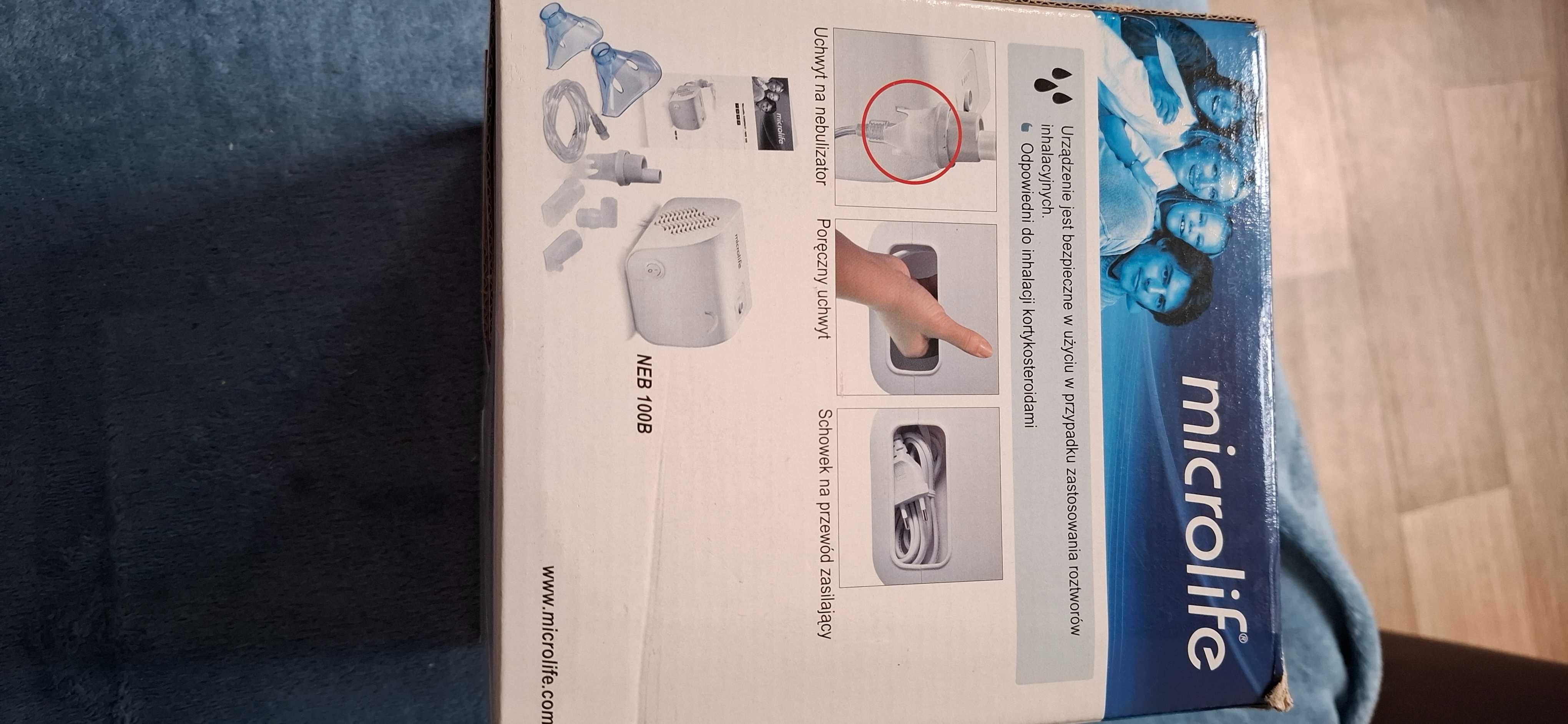 Inhalator kompresorowy."Microlife". NEB 100B.