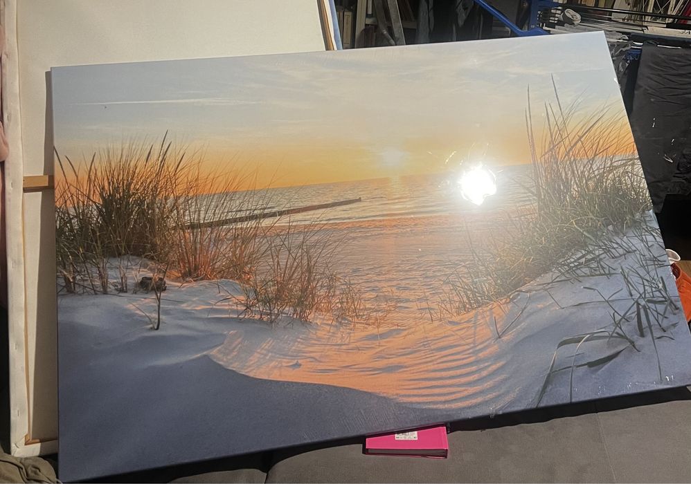 Duży obraz morze, plaża