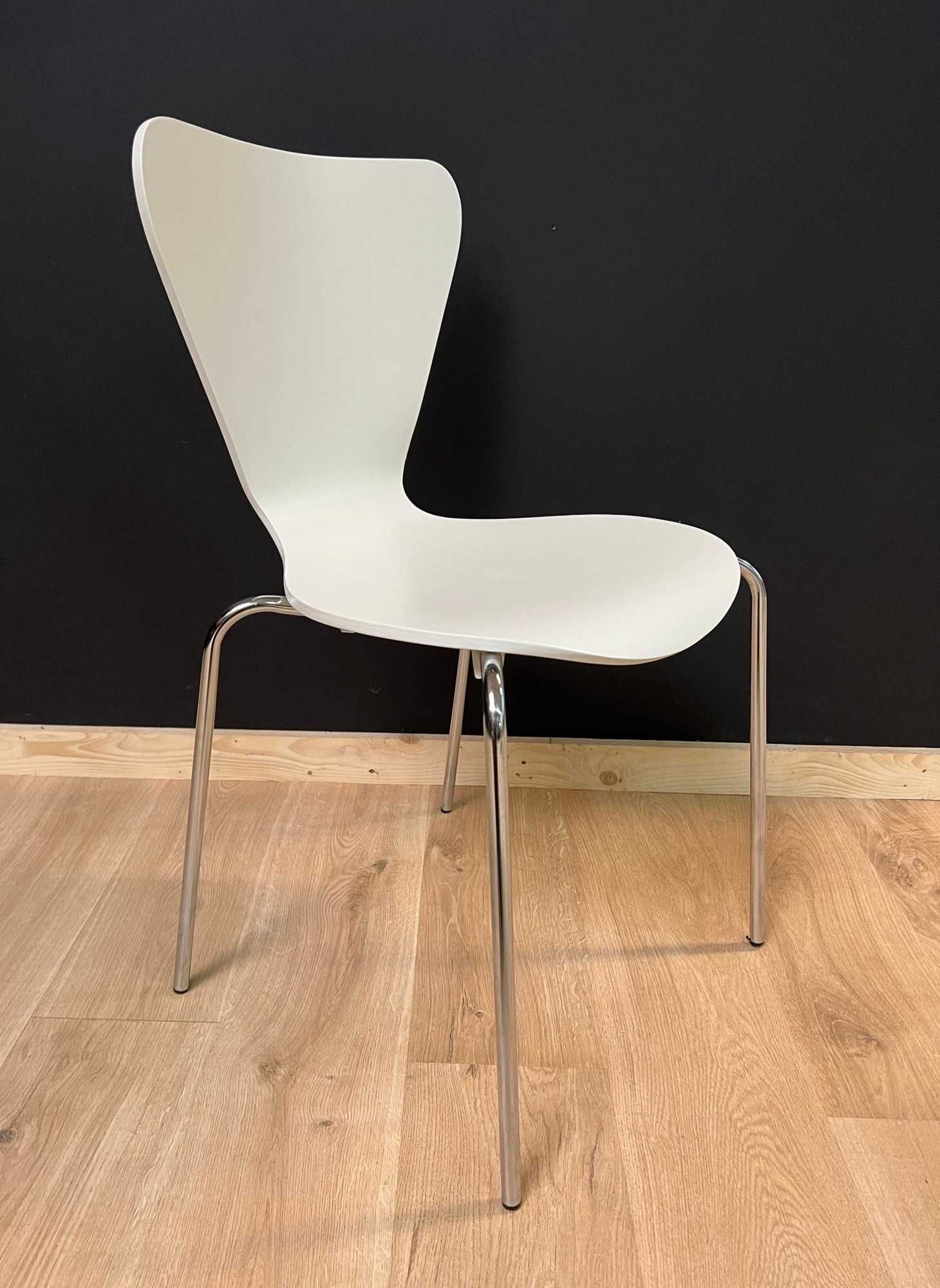 Krzesło do kuchni, jadalni drewniane sklejka chrom nóżki IVO