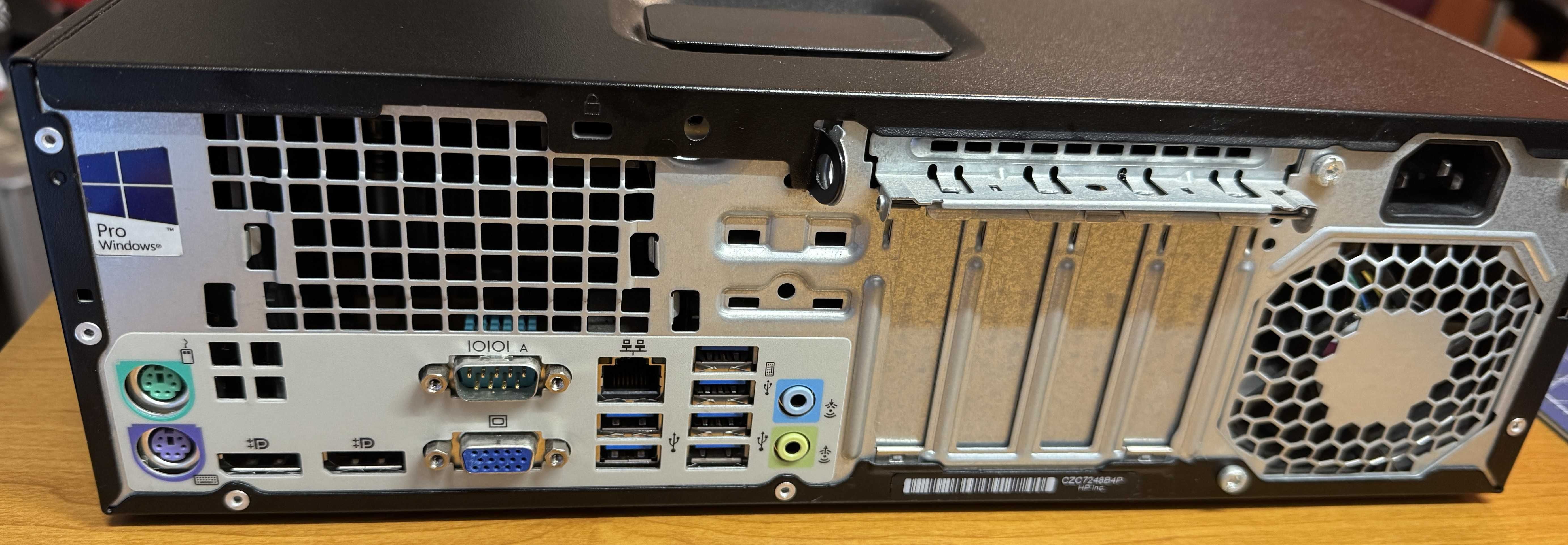 HP Elitedesk 800G2 SFF i5, 32GB, 256GB SSD, 500 GB HDD, Win11 Prof