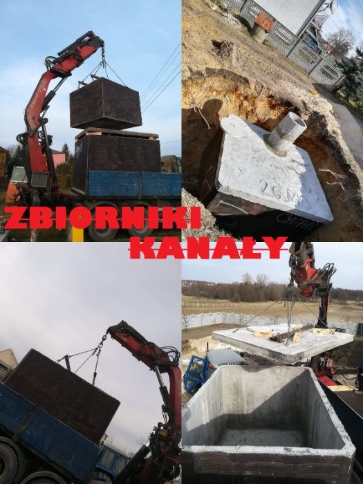 Szamba,Zbiornik szambo betonowe kanał samochodowy piwniczka deszczówka