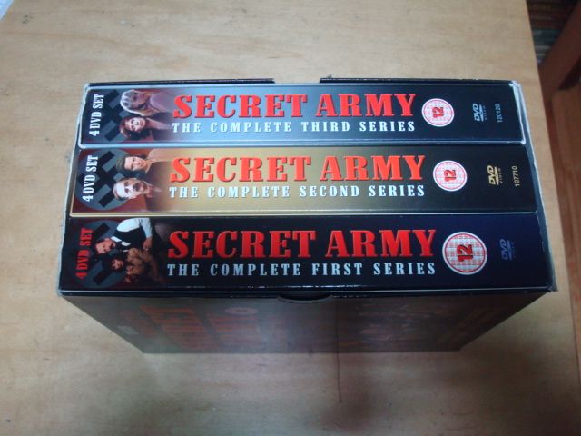 box Serie completa the secret army da bbc