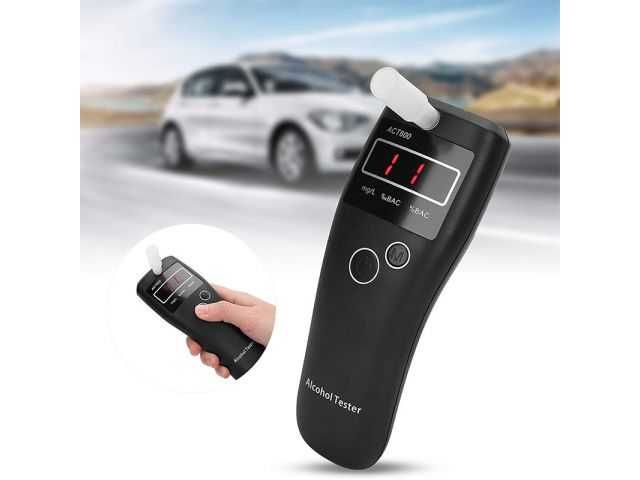 Precyzyjny Alkomat Kalibracje 5x Ustniki Tester -e263