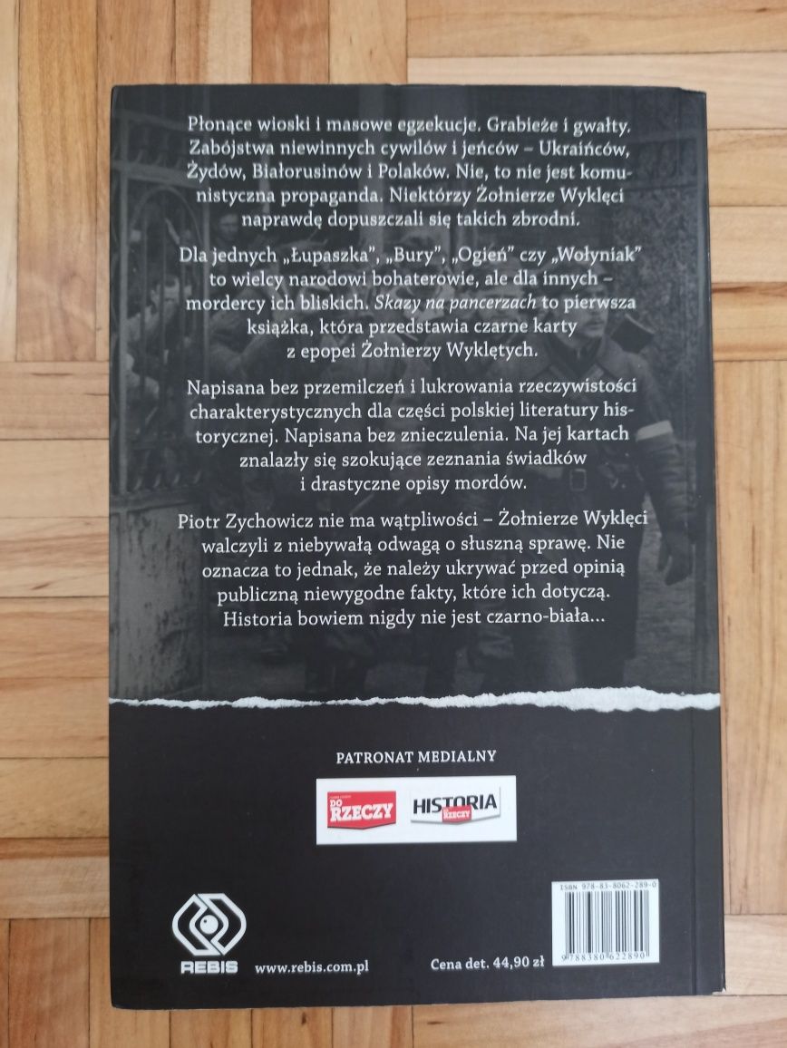 Skazy na pancerzach. Czarne karty epopei Żołnierzy Wyklętych.
Autor :