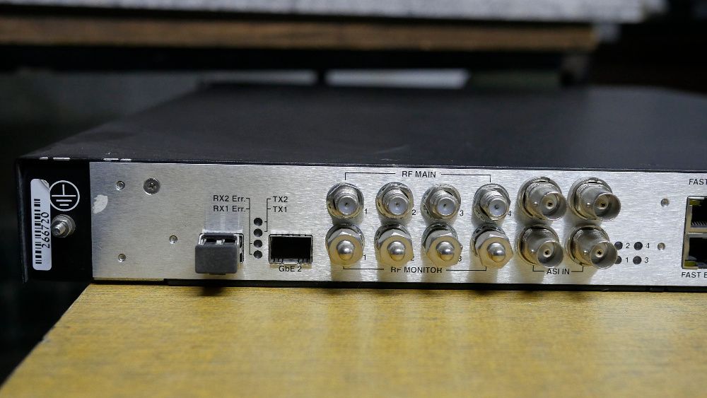 Gateway Video IVG-7200Scopus Rack19"/Multiplexer/DVBCx8/IP Multicast