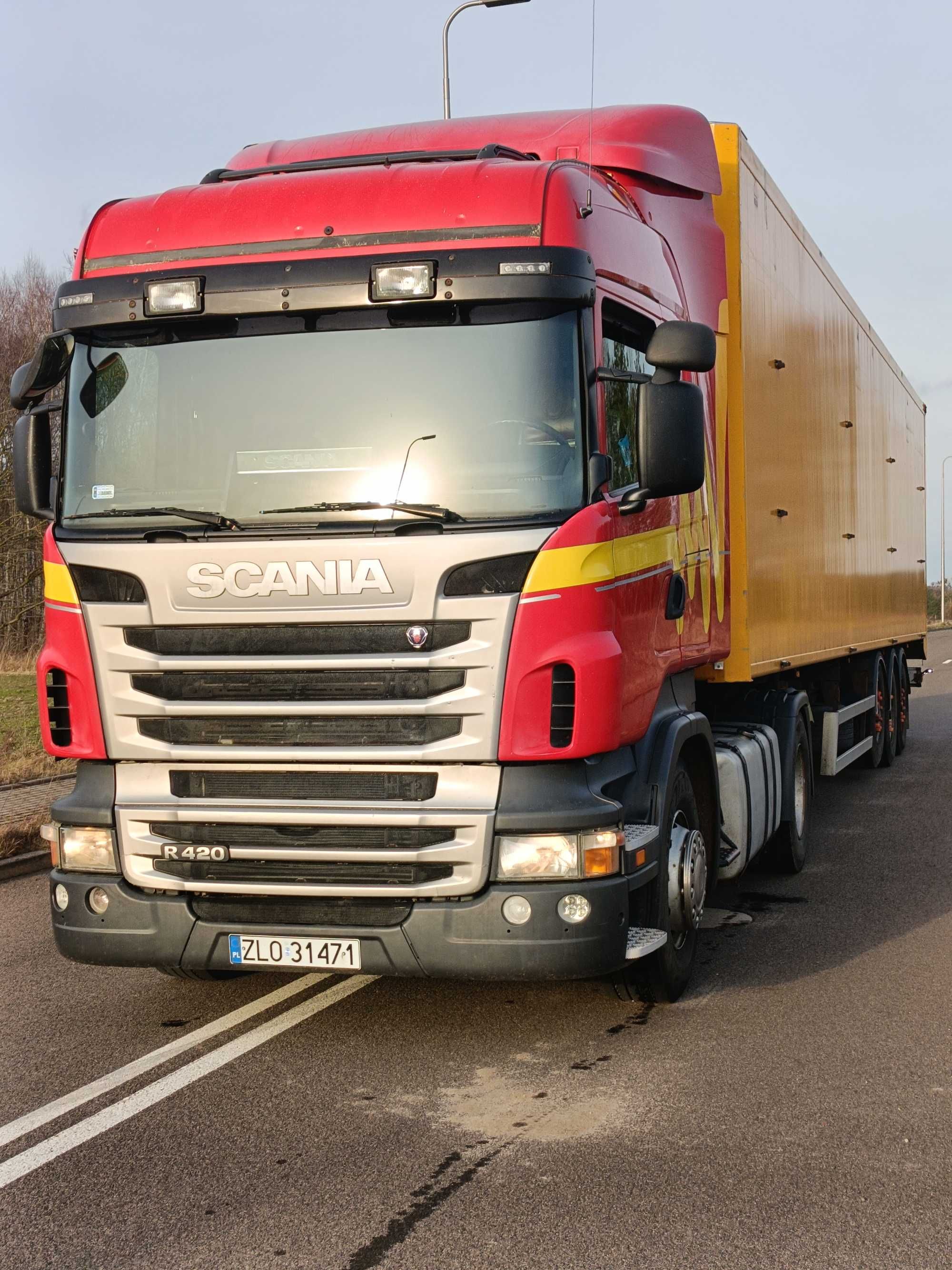 SCANIA r420 4x2 2010r  MANUAL