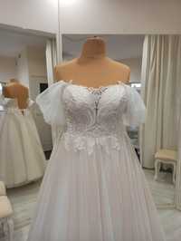 Suknia ślubna suknie ślubne plus size SALON xxxl XXL dla puszystych