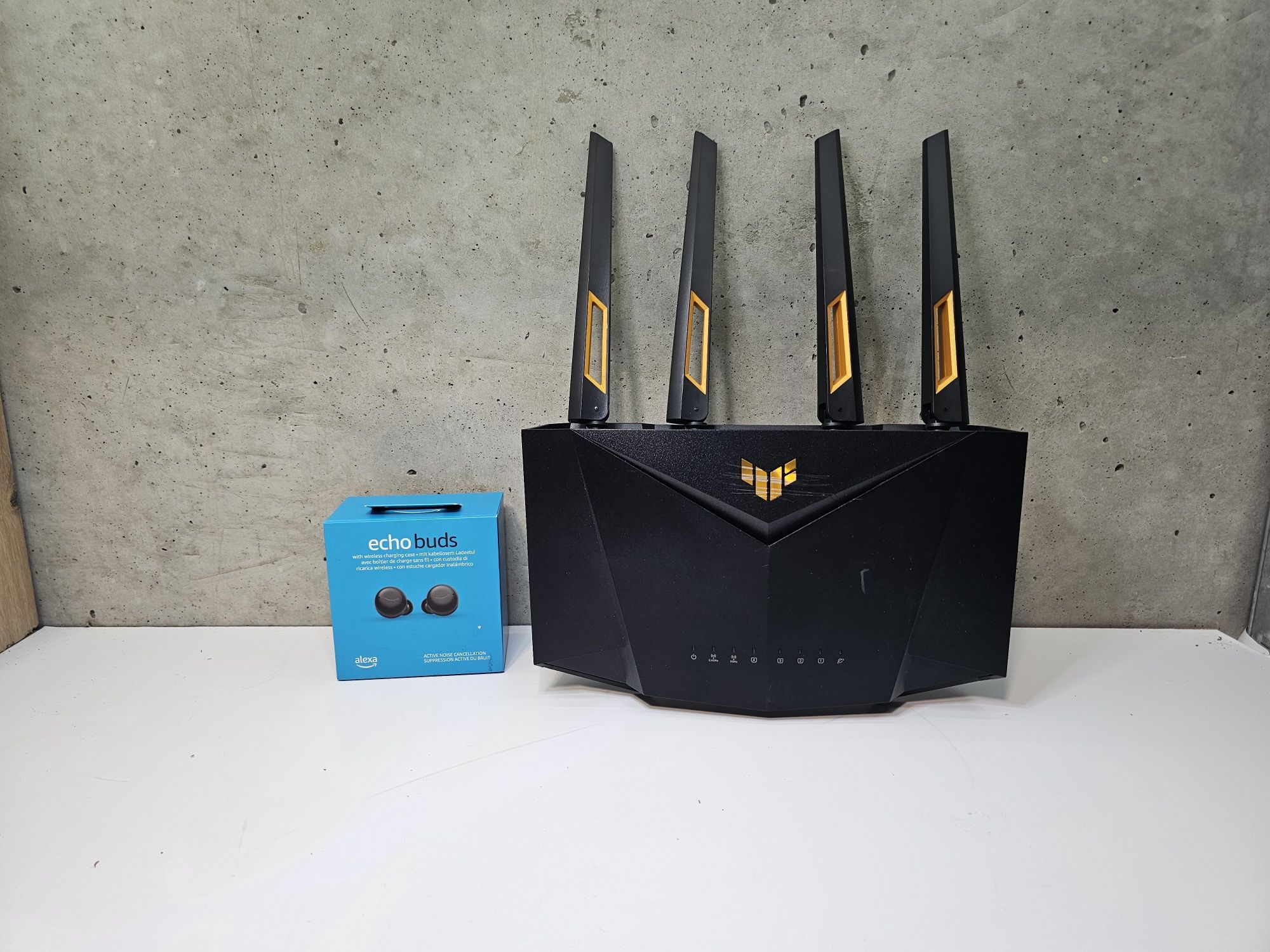 АКЦІЯ 1+1! Роутер ASUS TUF Gaming AX3000 V2 +  Echo Buds у ПОДАРУНОК!