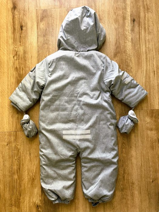 Kombinezon zimowy COOL CLUB szary, rozm. 86