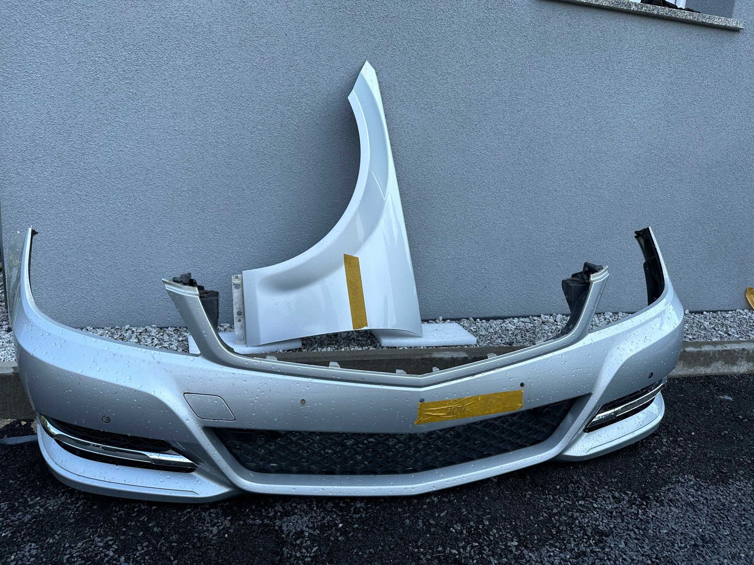 Mercedes zderzak błotnik C-klasa w204 lift LIFTING